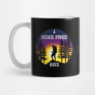 Hike Free 603 - Summit Sunset in New Hampshire Mug